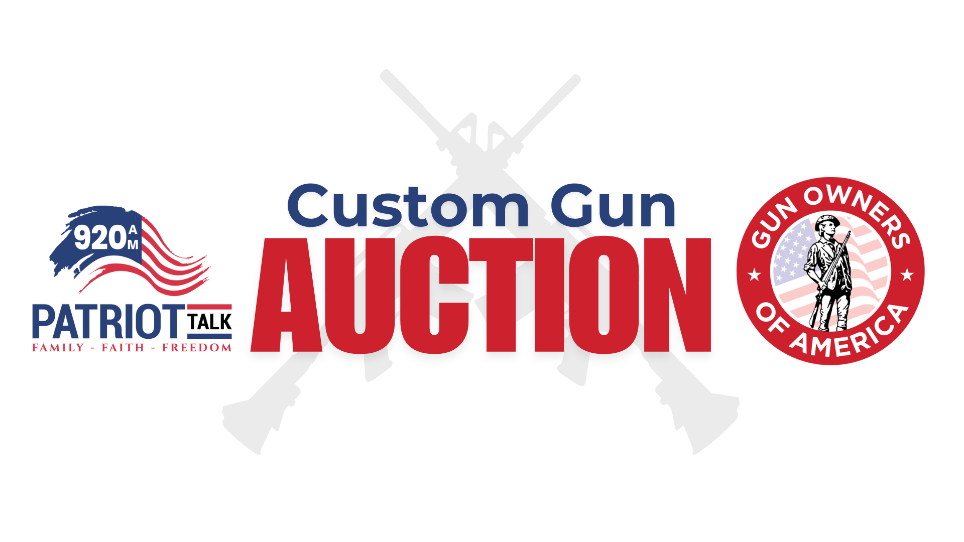 CUSTOM GUN AUCTION LOGO