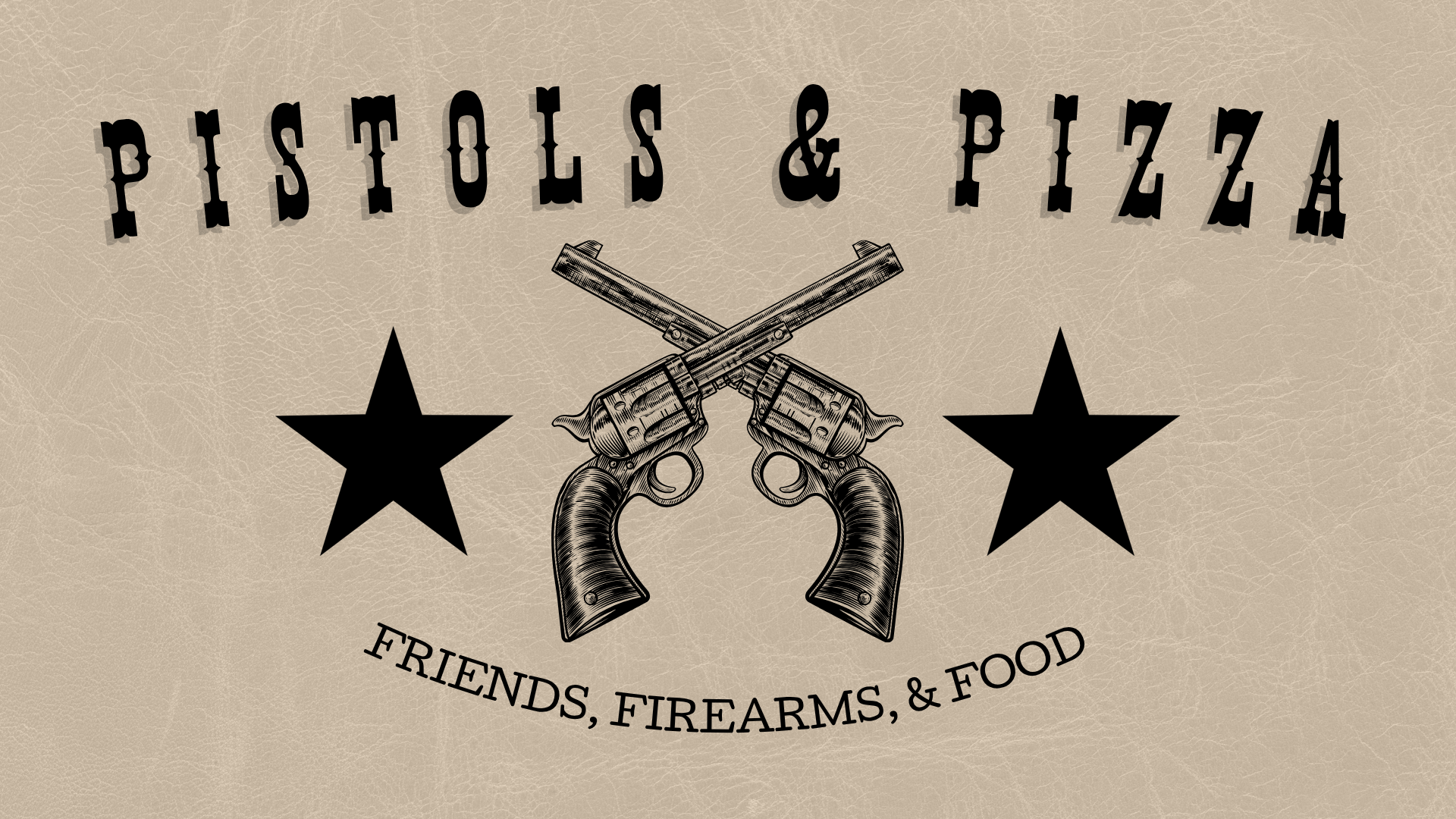 pistols and pizza logo